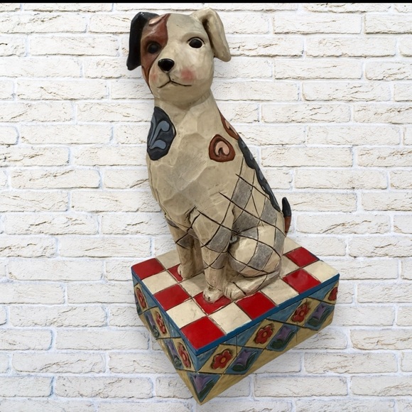 Jim Shore Terry Pitbull Terrier Dog Figurine 2005 - Picture 8 of 8